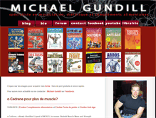 Tablet Screenshot of michaelgundill.com